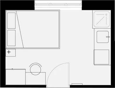 Private room at 37 Rue du Petit Bois, 94000 Créteil, France, image 1 of 10