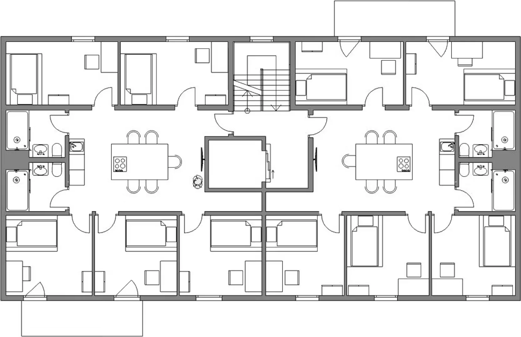 Quarto de estudante funcional perfeito para estudar em 