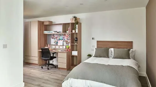 Habitación privada en residencia en Howard Gardens, Cardiff CF24 0FA, United Kingdom, imagen 2 de 22