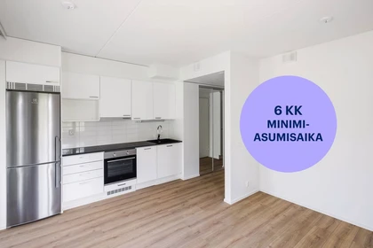 Apartamento totalmente mobilado em Espoo