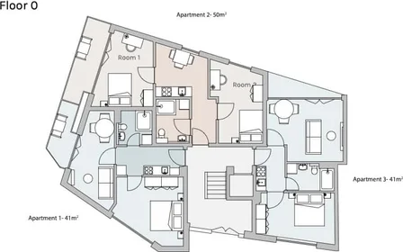 Habitación privada en Sternschanze, Hamburg-Altona, Germany, imagen 22 de 23