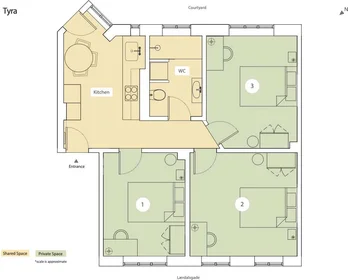 Privatzimmer in der Amager East, 2300 Copenhagen, Denmark, bild 18 von 19