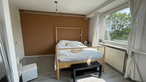 Leeuwarden de çift kişilik yataklı kiralık oda