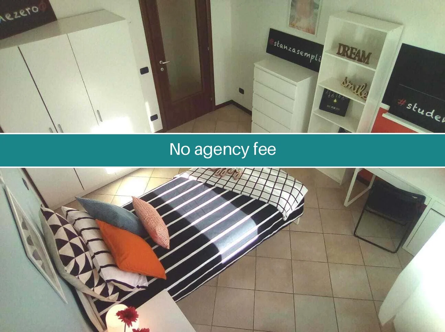 Chambre confortable pour étudiants disponible dans 