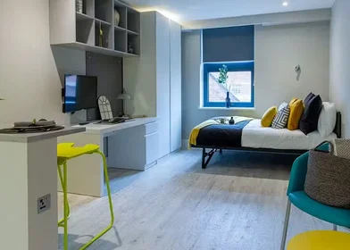 Habitación en alquiler con cama doble {area}