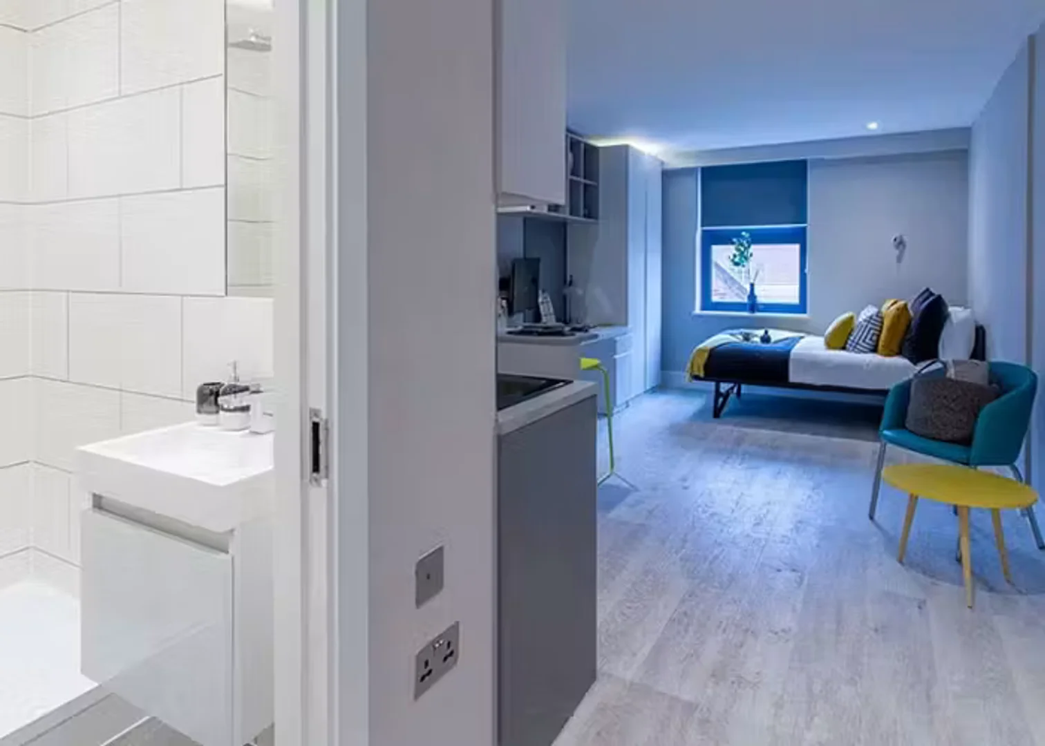 Habitación acogedora para estudiantes disponible en 