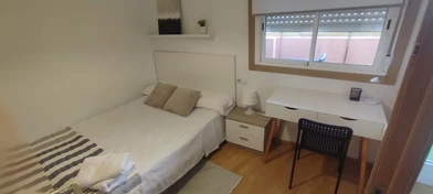 Helles Privatzimmer in Vigo