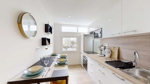 私人房间 在 7 Av. Gaston Berger, 35000 Rennes, France, 19的图像15