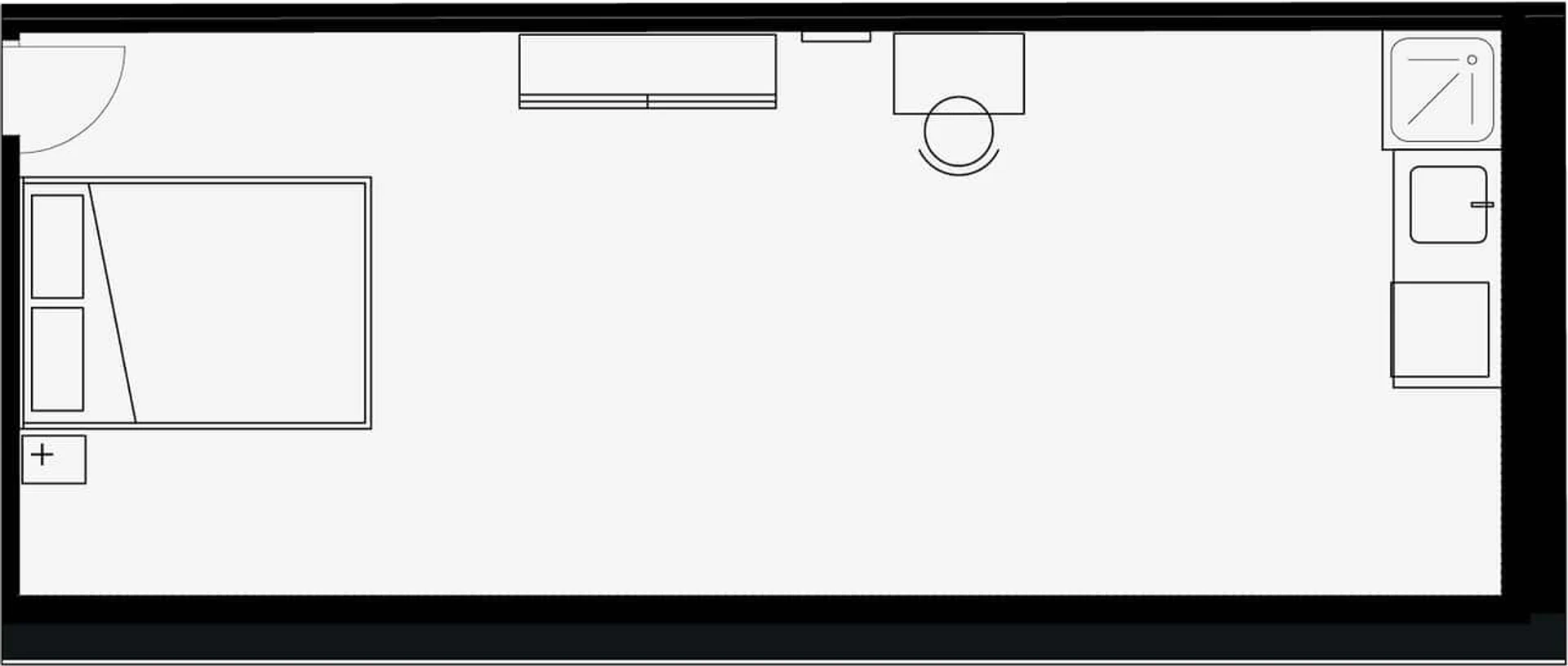 Camera accogliente per studenti disponibile a 