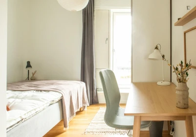 Quarto para alugar com cama de casal em København