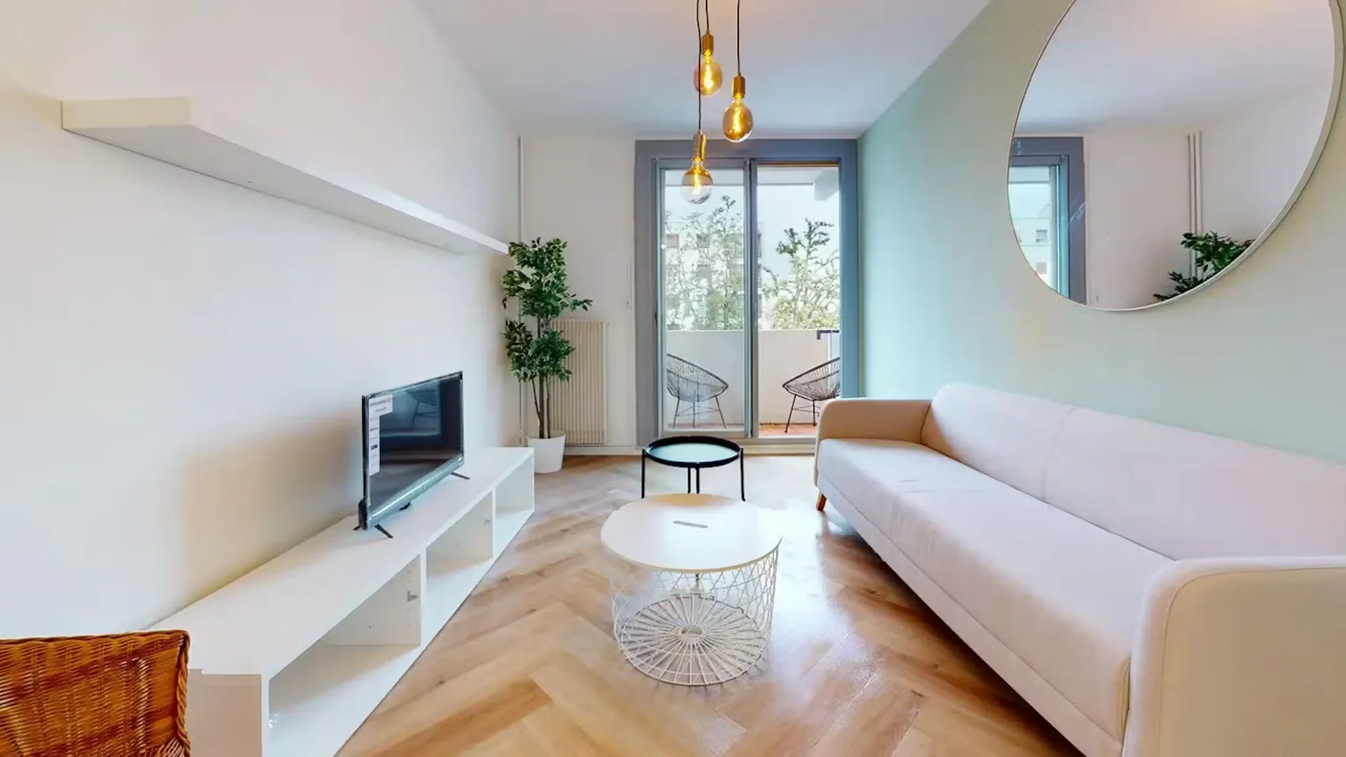 Chambre d'étudiant confortable et spacieuse dans 