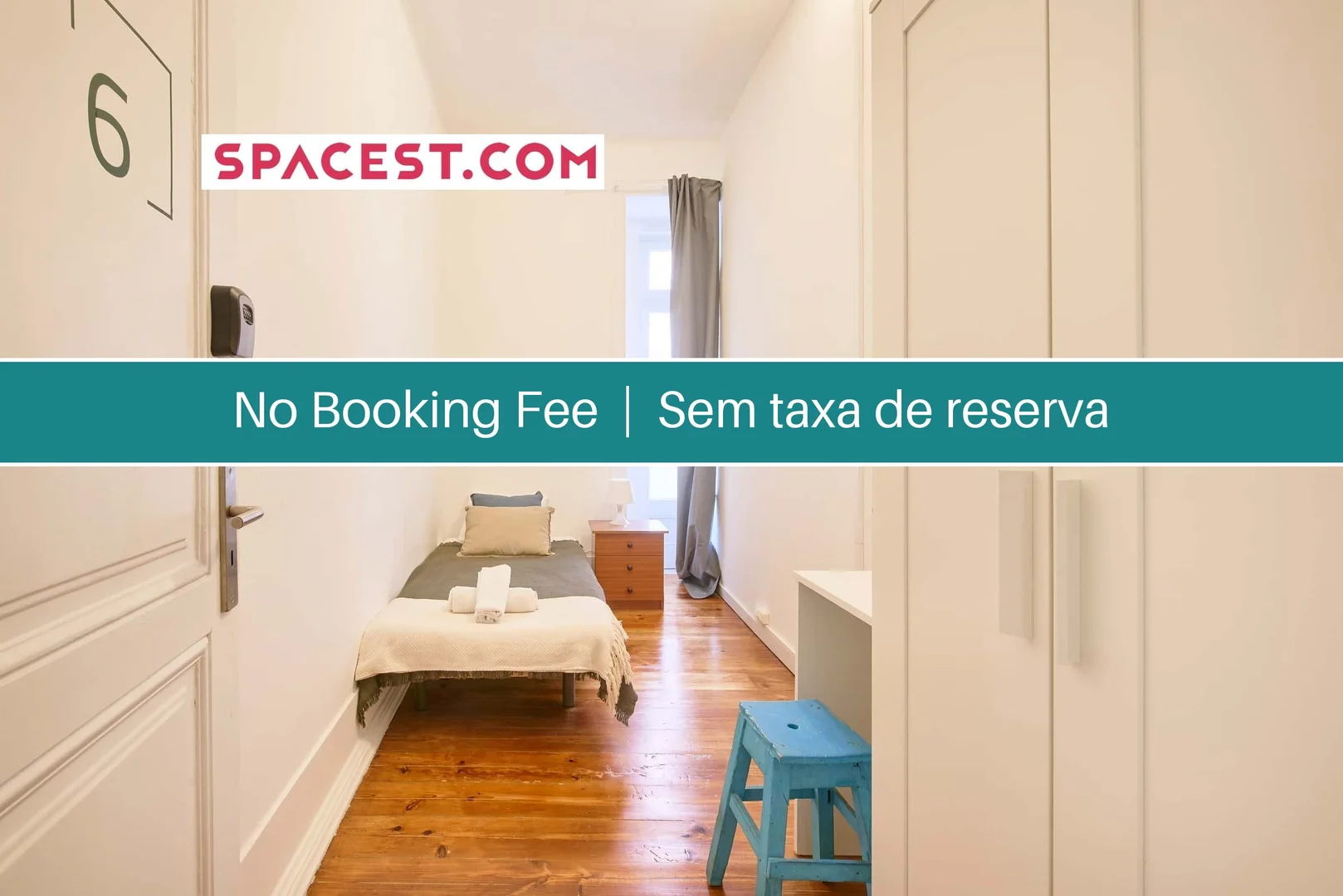 Chambre d'étudiant confortable et spacieuse dans 