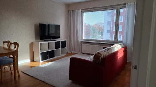 Turku de modern ve aydınlık daire