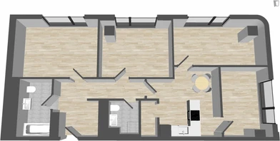 Quarto privado em Georg-Voigt-Straße, imagem 9 de 10