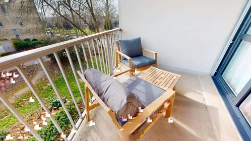 Quarto privado em 8 Bd de l'Yser, 35200 Rennes, France, imagem 21 de 22