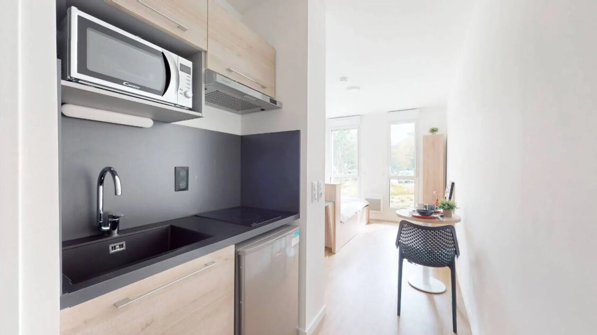 Chambre à louer dans un appartement d'étudiant à , entièrement meublée