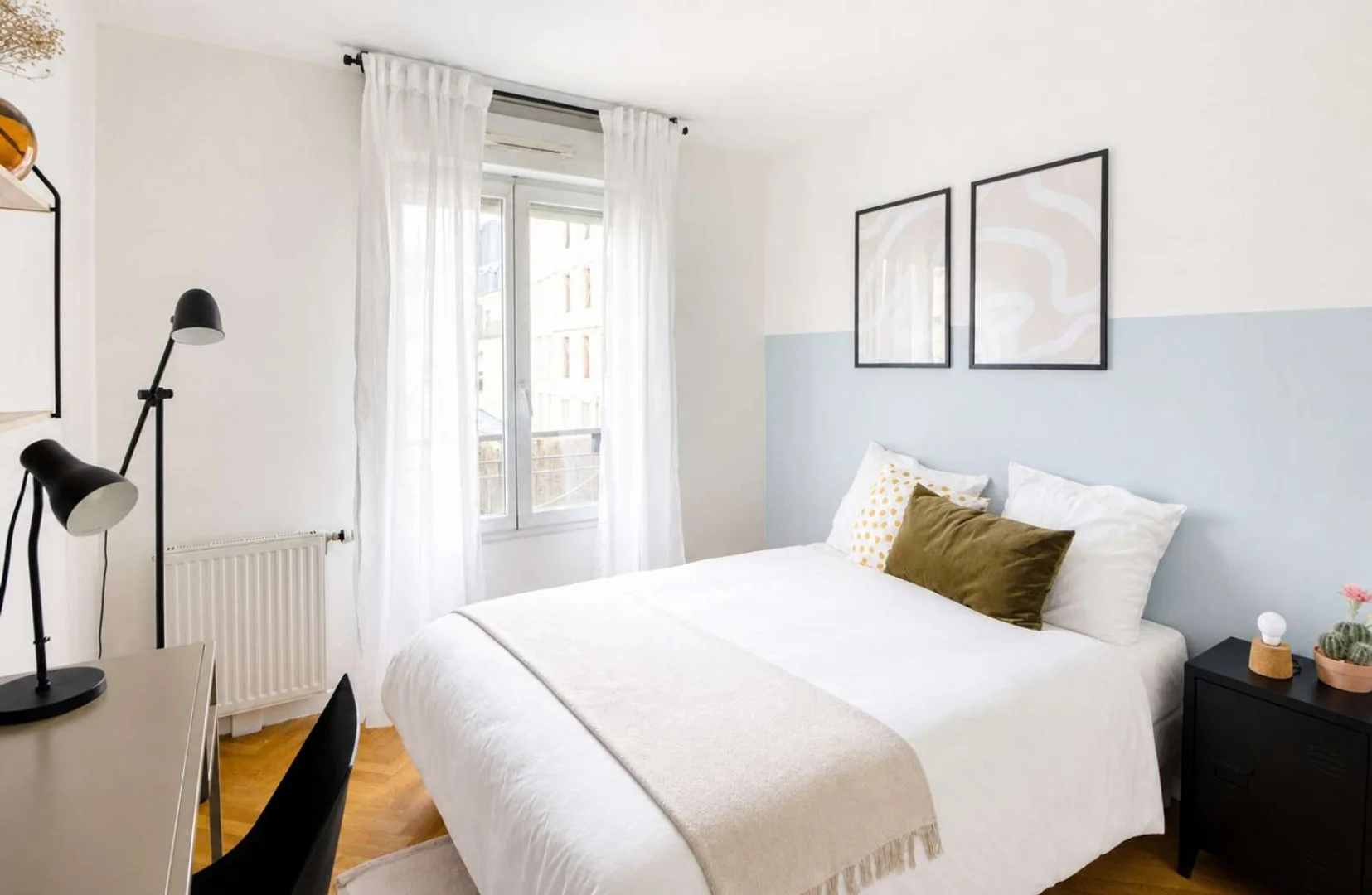 Chambre d'étudiant économique avec emplacement pratique dans 