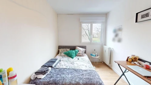 Quarto para alugar ao mês em Poitiers