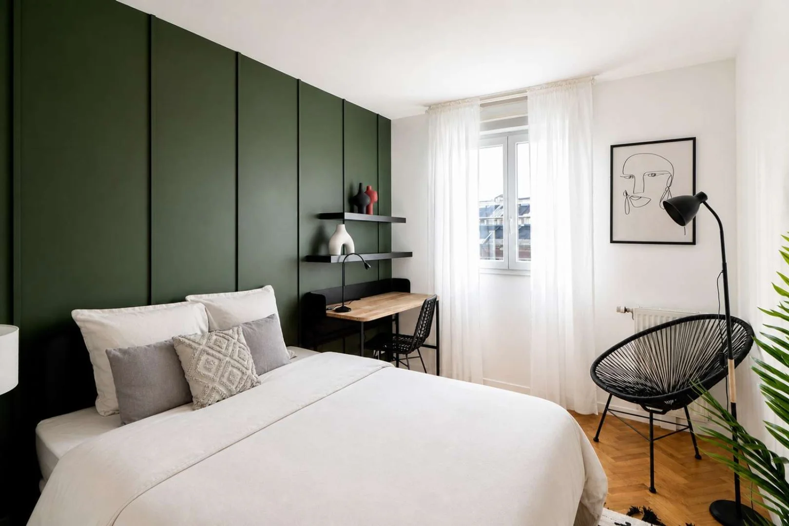 Habitación en apartamento estudiantil en alquiler en , completamente amueblado