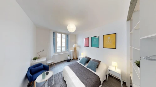 Helles Privatzimmer in Lyon