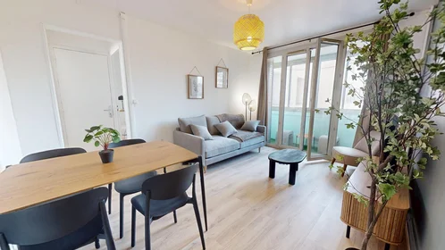 Habitación privada en 140 Rue Bataille, imagen 1 de 10