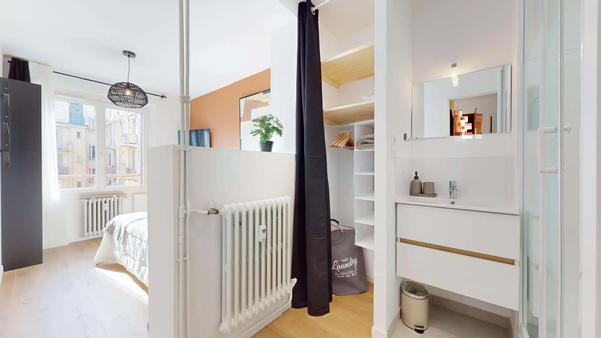 Chambre d'étudiant confortable et spacieuse dans