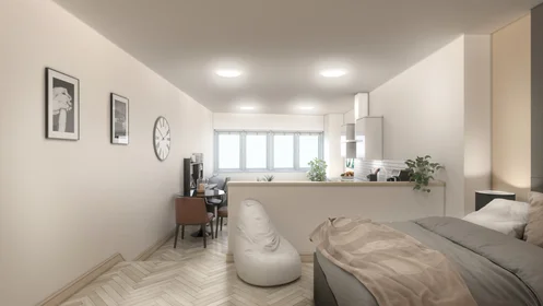 Studio in residence at City Nest Student Living, Flat 1, 29 Green Lane, Derby, DE1 1FQ,UK, image 6 of 33