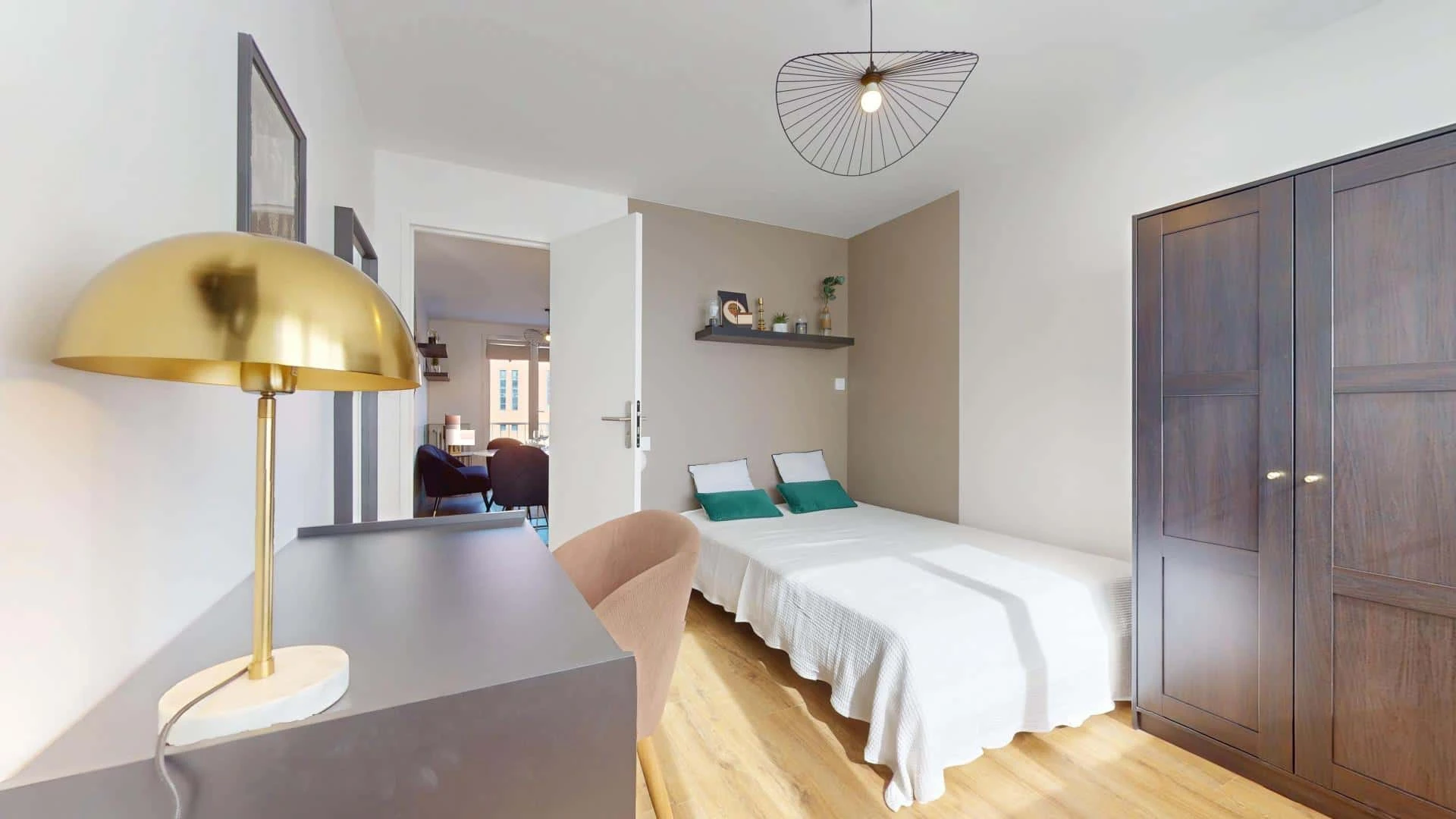 Komfortables und geräumiges Studentenzimmer in 