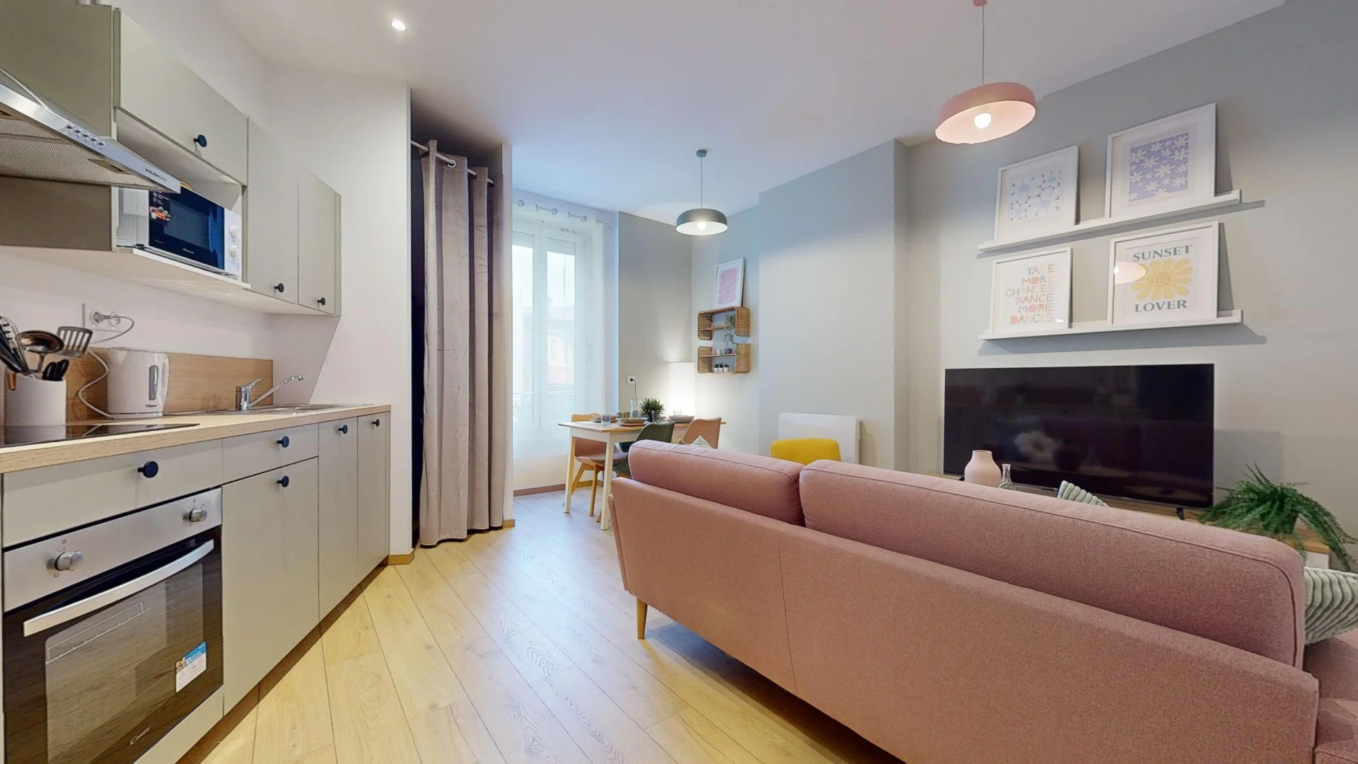 Habitación para estudiantes en con modernas comodidades