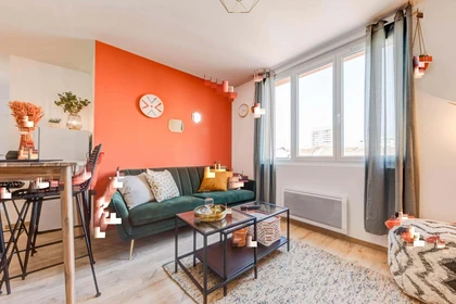 Habitación privada en 5 Rue Charles Montaland, 69100 Villeurbanne, France, imagen 8 de 13