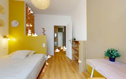 Privatzimmer in der 41 Rue Benoît Malon, 42000 Saint-Étienne, France, bild 1 von 27