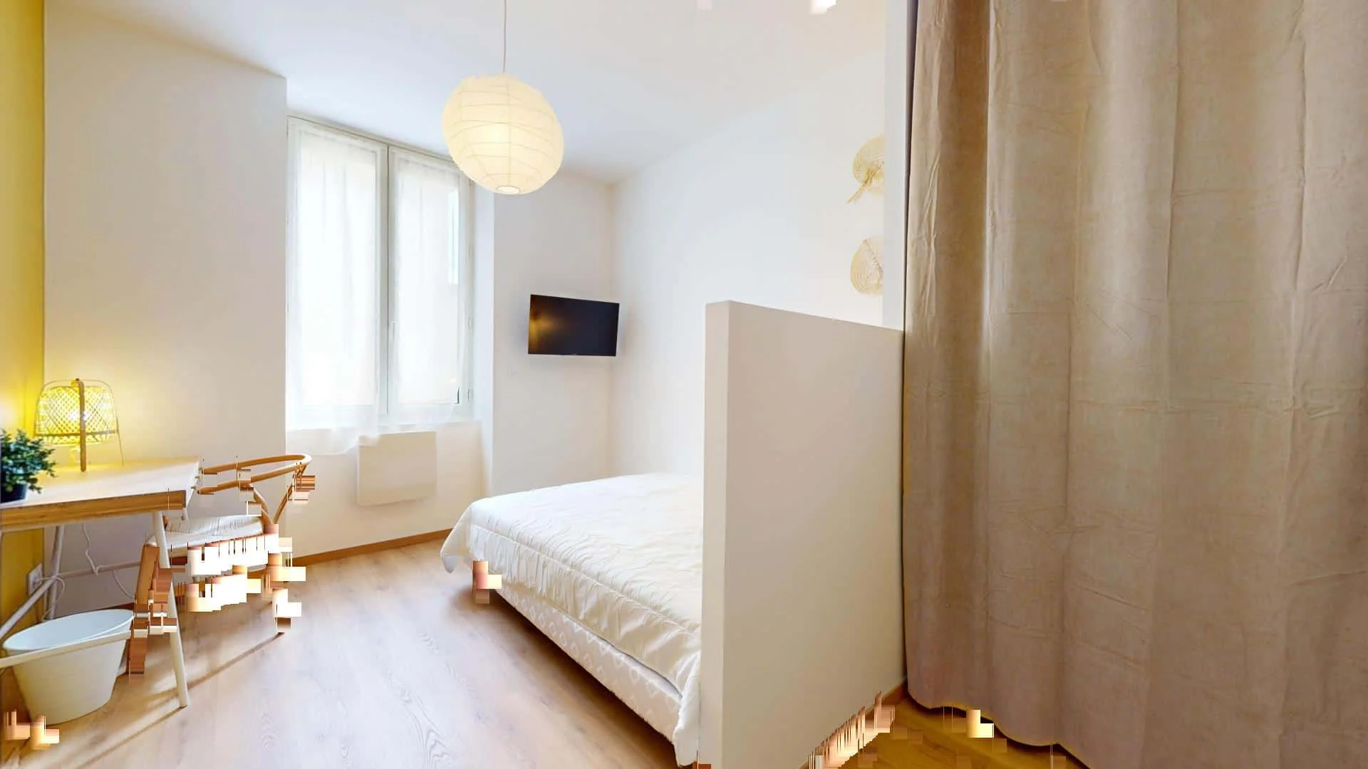 Funktionelles Studentenzimmer perfekt zum Studieren in 