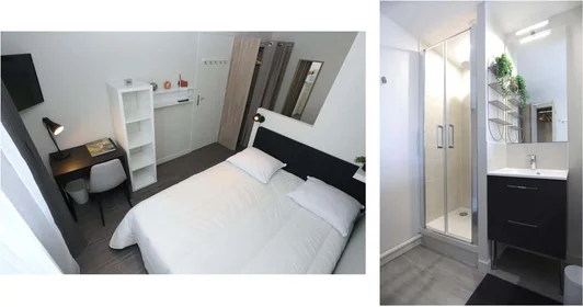Habitación privada en 24 Bd Oscar Leroux, 35200 Rennes, France, imagen 2 de 8