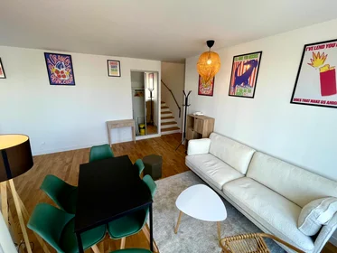 私人房间 在住宅内 在 33 bis Rue du Landy, 16的图像11