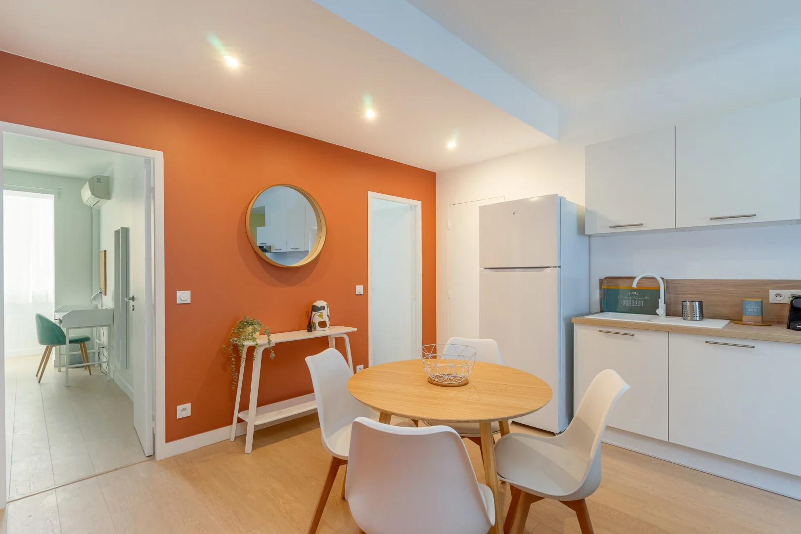 Affordable room for students with ample lighting in