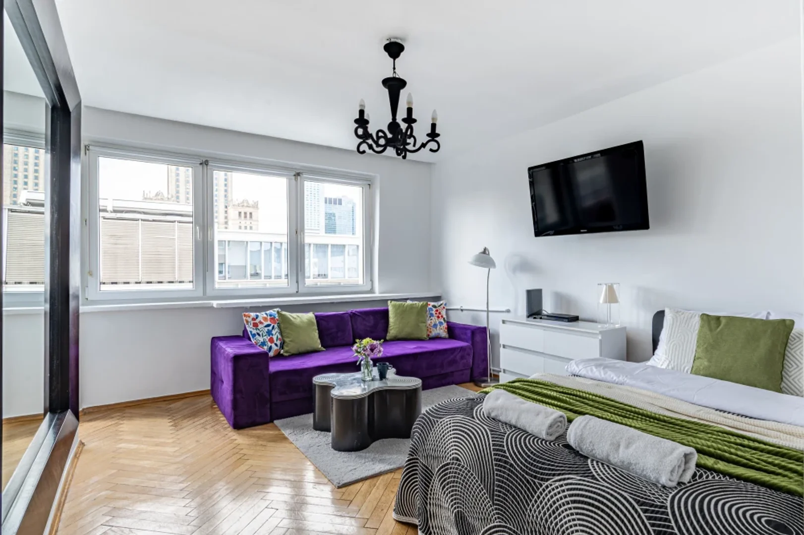 Habitación en apartamento estudiantil en alquiler en , completamente amueblado