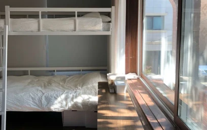 Habitación privada en 14 Seongmisan-ro 26-gil, Mapo-gu, Seoul, Hoppin House, imagen 1 de 5