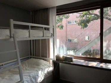 Habitación privada en 14 Seongmisan-ro 26-gil, Mapo-gu, Seoul, Hoppin House, imagen 2 de 5