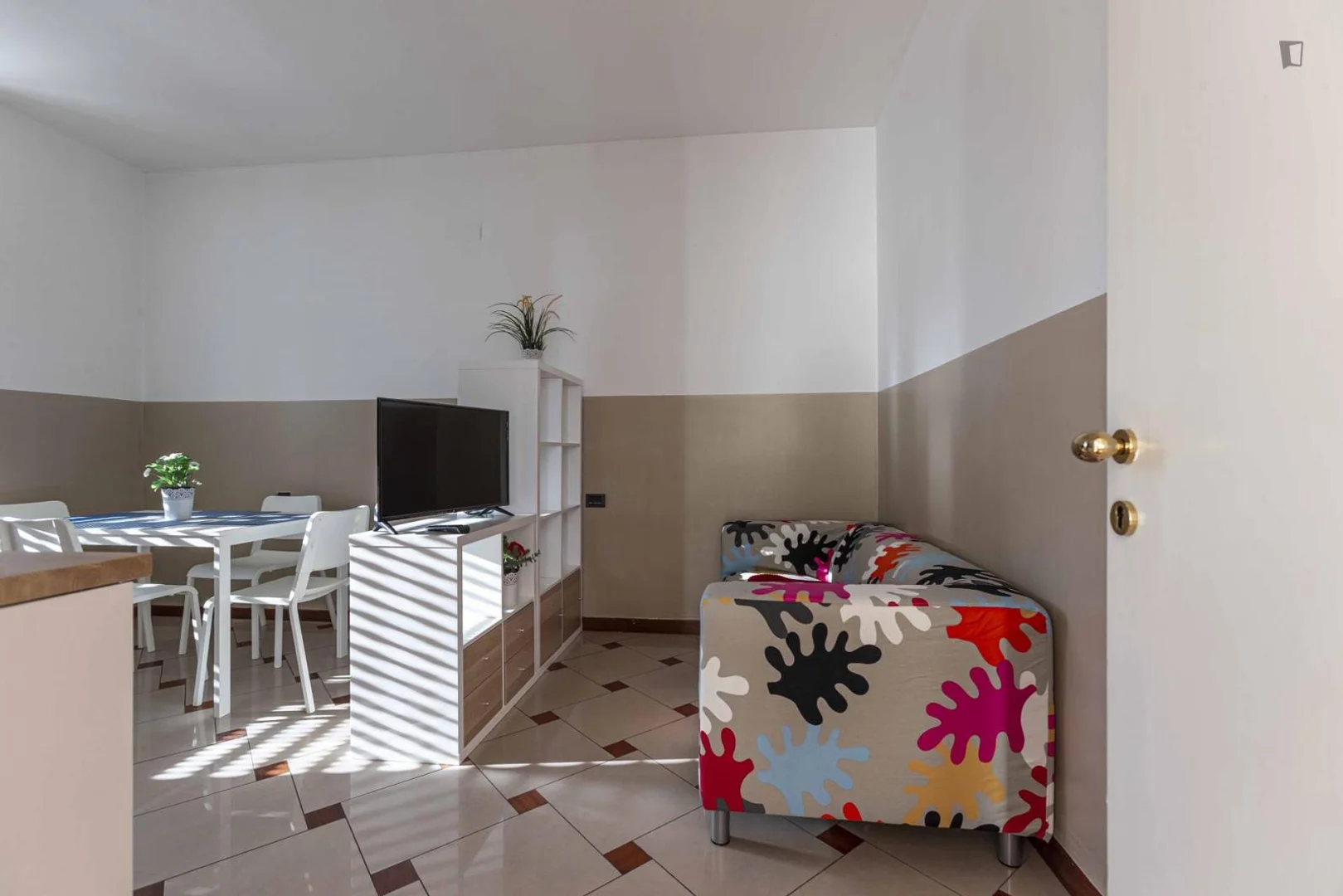Chambre à louer dans un appartement d'étudiant à , entièrement meublée