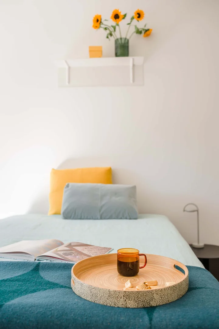 Chambre d'étudiant lumineuse et aérée avec accès facile à l'université dans 