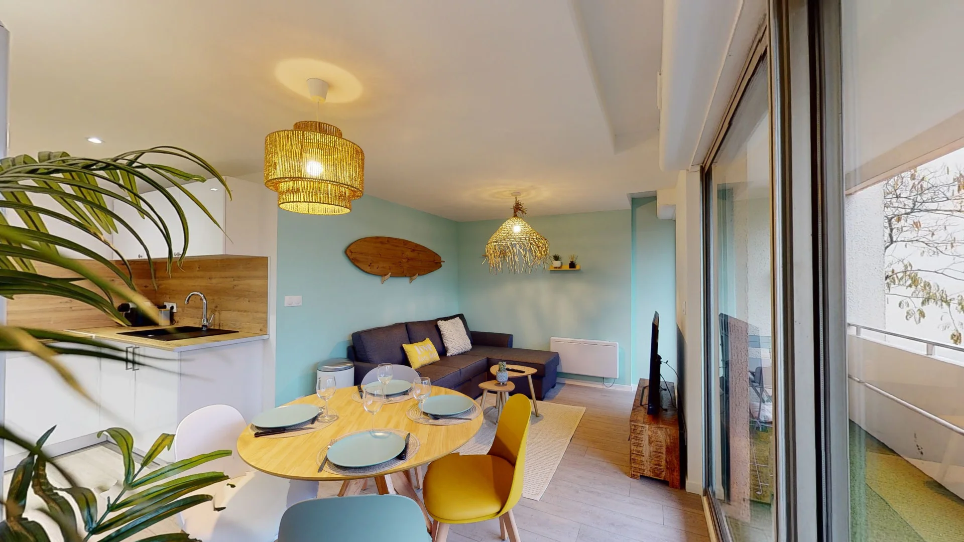 Chambre d'étudiant confortable et spacieuse dans