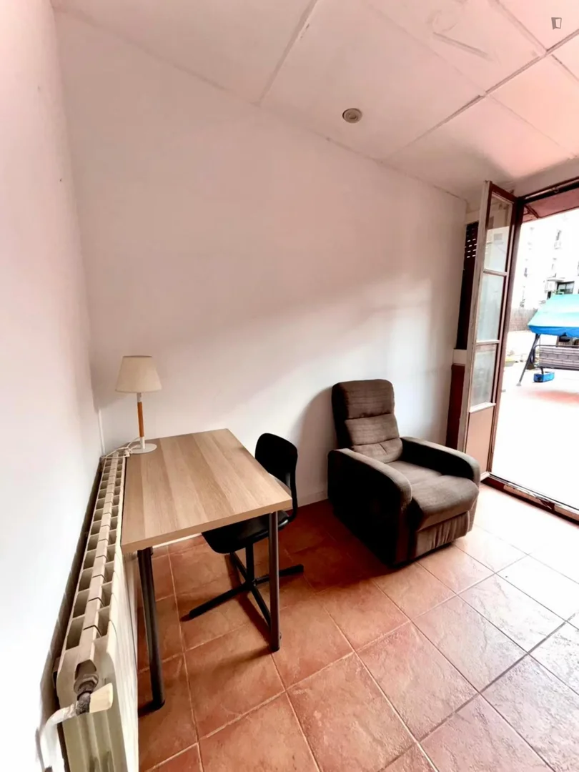 Affordable room for students with ample lighting in 