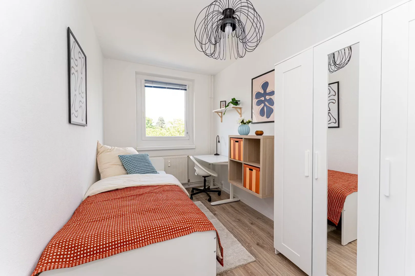 Chambre d'étudiant confortable et spacieuse dans 