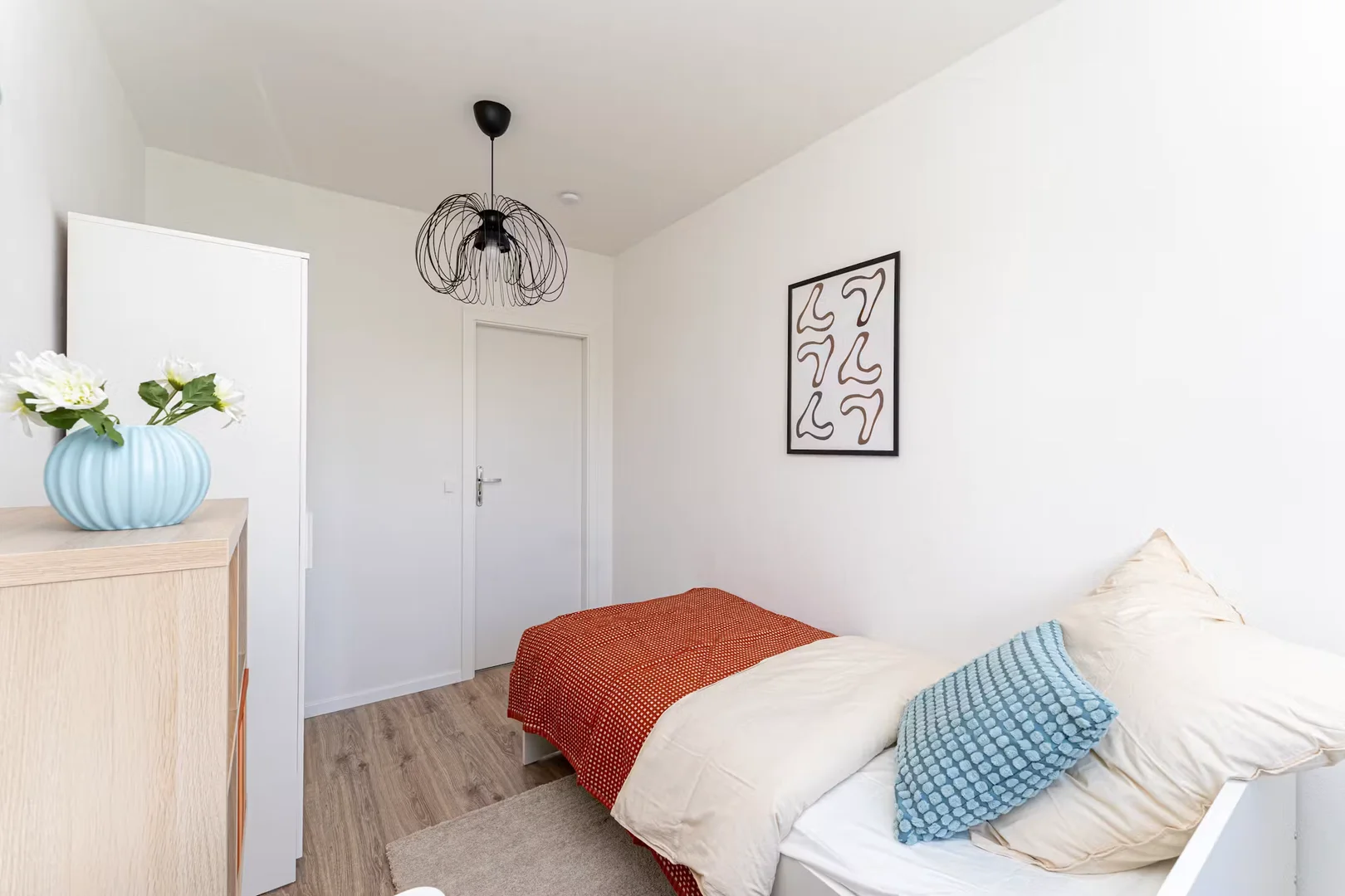 Chambre d'étudiant confortable et spacieuse dans 