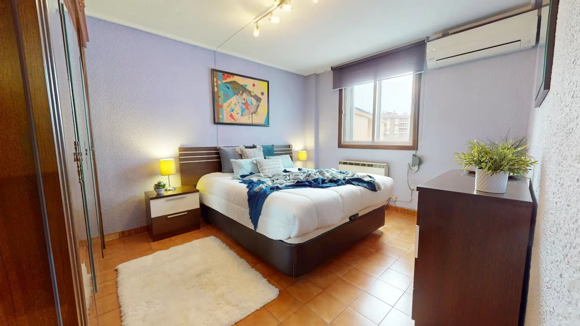 Chambre d'étudiant confortable et spacieuse dans 