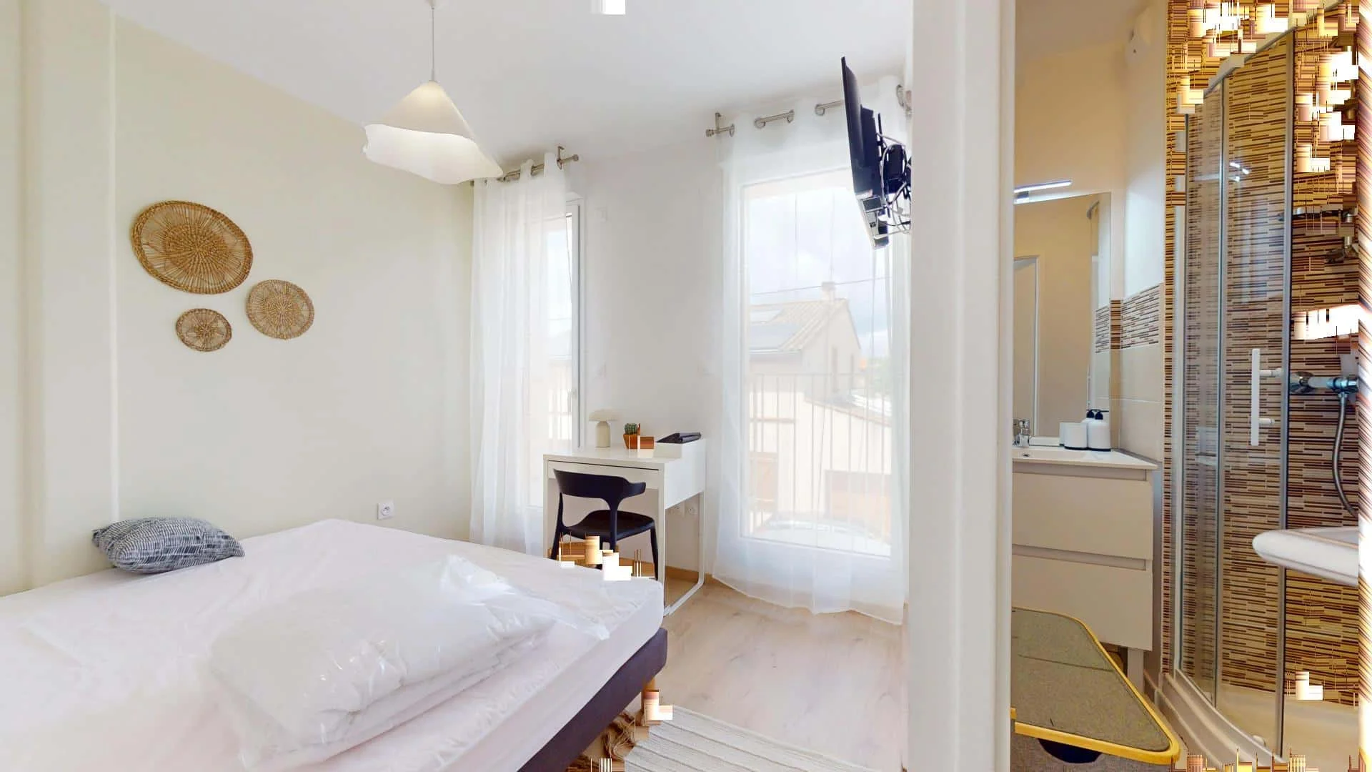 Habitación estudiantil económica con ubicación conveniente en 