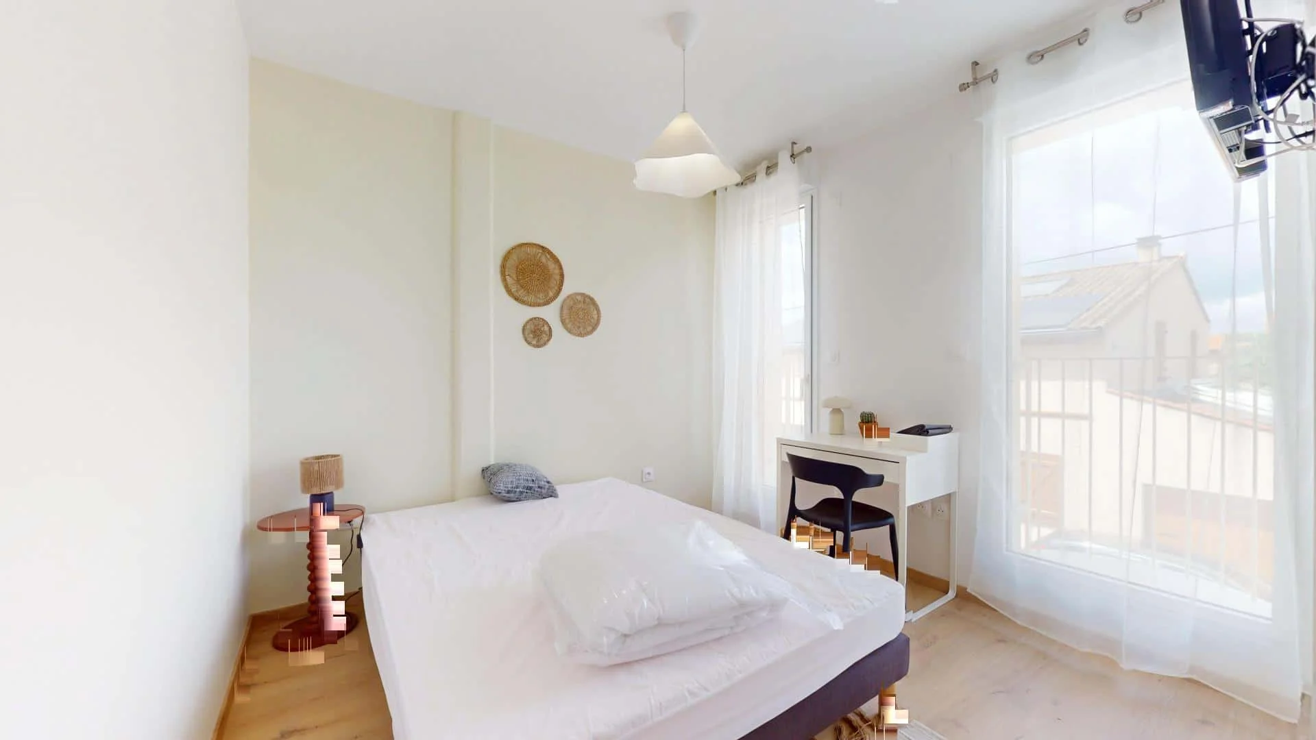 Habitación para estudiantes en  con modernas comodidades