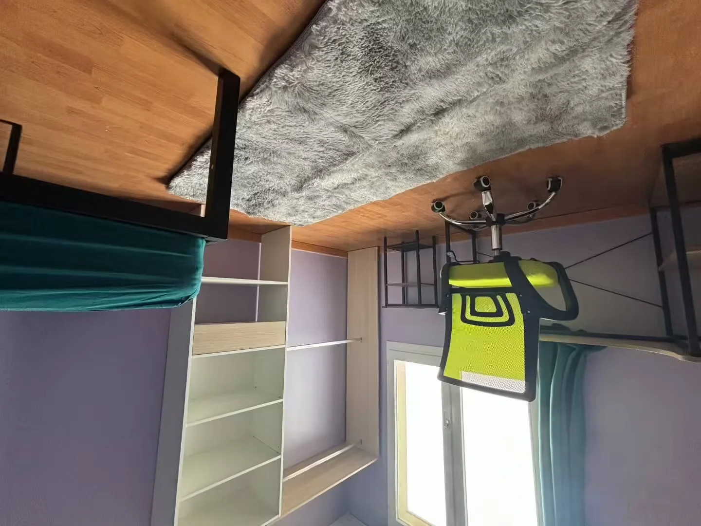 Habitación asequible para estudiantes con buena iluminación en 
