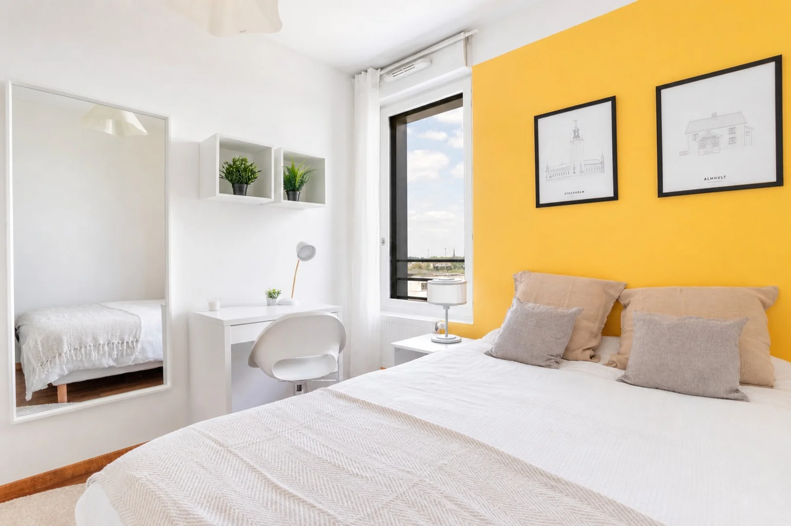 Habitación estudiantil económica con ubicación conveniente en 