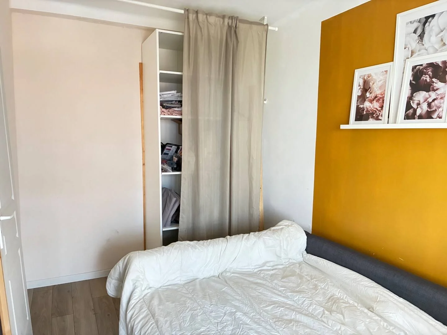 Student room in  with study area and shared facilities